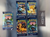 x5 Sealed Evolutions Booster Packs Pokemon