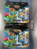 x2 VBattle Sealed Pokemon Blastoise + Venusaur