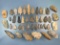 Large lot of 43 Arrowheads, Blades found in Tennessee, Great Selection of Points, Longest is 4 1/4