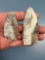 Pair of Colorful Chert Point/Blade, Longest 3 1/4