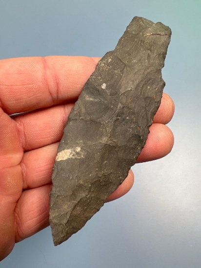RARE 4 3/16" Paleo Stringtown Lance, Found in Coshocton Co., Ohio, Great Condition and Nice Form