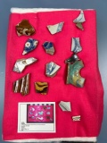 Nice lot of Various Stoneware Patterns, Designs, Found in Mowhawk Valley, Ex: Dave Summers