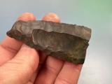 RARE Paleo Green Normanskill Clovis/Northumberland Upper Portion, Found in Chautaugua Co., NY, PICTU