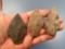 Lot of Wider-Base Archaic Points, Longest 2 3/4