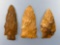 Lot of Variegated Jasper Arrowheads, Found in PA, Longest is 2 1/2