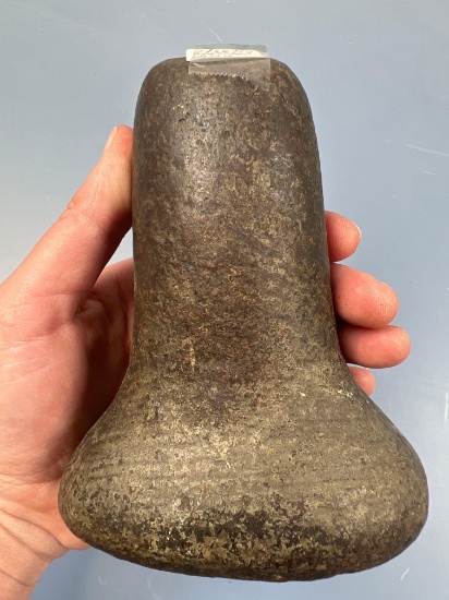 RARE 5 3/8" Bell Pestle, Polished, Great Condition, Purchased from Bob Sharp in 2004, Ex: Walt Podpo