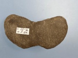 Nice Small Drilled Wingnut Bannerstone, Classic Form, 2 3/4