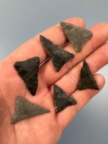 Lot of Triangle Points, Longest is 1 1/2