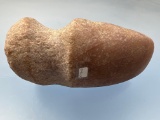 HIGHLIGHT Rare Rose Quartz Polished 3/4 Groove Axe, 5 1/2