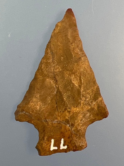 2 5/16" Ex: Doc Bowser, Long Level Jasper Perk w/Heat Treated Tip, York Co., PA