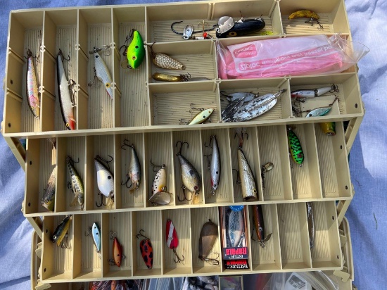 Plano Tackle Box FILLED With Lures, Fishing Tools and More