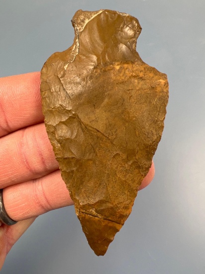 SUPERB 3 1/2" Japer Perkiomen, Found in Berks Co., PA, Well-Made Example Ex: Pat Sutton Collection