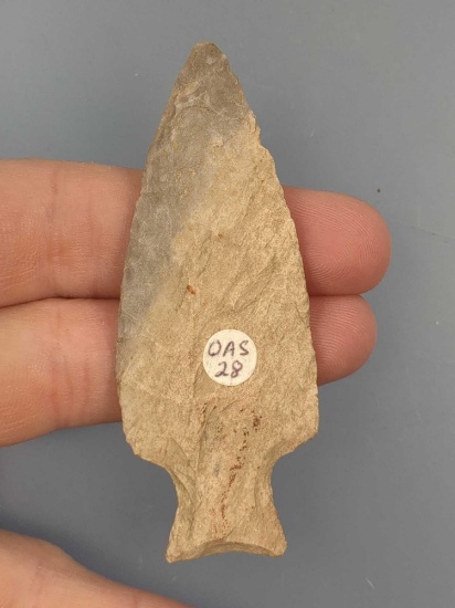 3 1/16" Upper Mercer Ashtabula, Found in Ohio, Great Condition, Ex: Walt Podpora Collection