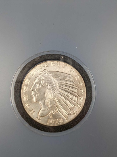 Uncirculated 1 Troy Ounce Silver Indian Coin