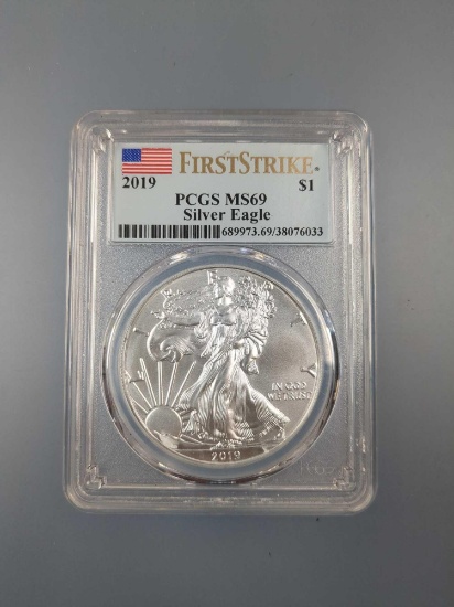 MS 69 2019 Silver Eagle Coin