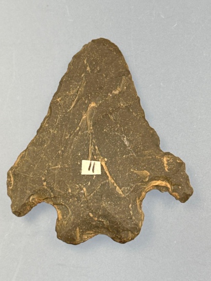 2 1/8" Rhyolite Stanley Point, Found in North Carolina, THIN Example