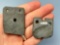 NICE 3-Hole Slate Gorget/Pendants, Found in PA/NJ/NY Tristate Area, Ex: Harry Mucklin, Lemaster