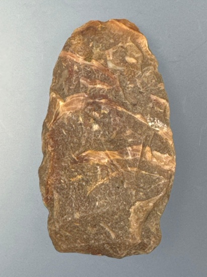 2 7/8" Cohansey Quartzite Blade, Preform, Found in Burlington Co., New Jersey
