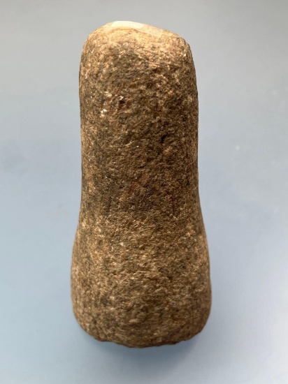 6 1/2" Stylized Bell Pestle, Found in PA, From the Merritt Museum Collection, Excellent Example!