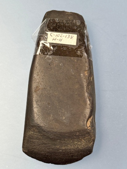 2 15/16" Rare Hematite Celt, Found in New York, Great Condition, Nice Bit Overall