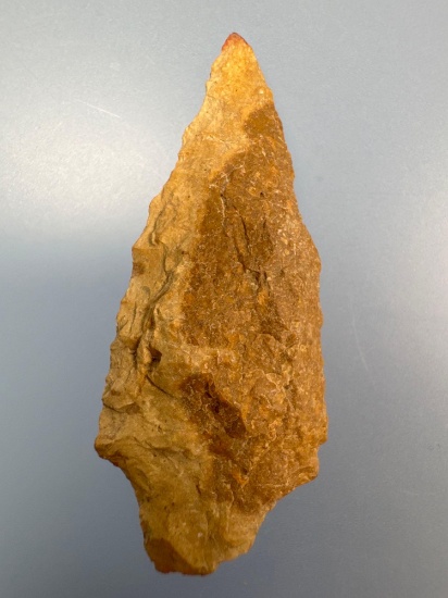 1 9/16" Cobble Jasper Piscataway Point, Found in New Jersey