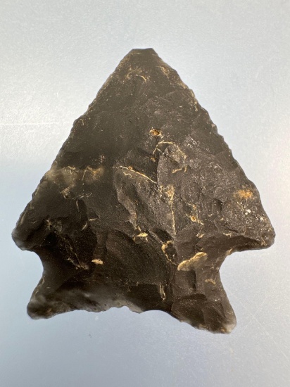 1 1/8" Warratan Point, Chalcedony, Found in New Jersey