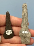 Pair of Drills, x1 Found on Three Mile Island (TMI) in Dauphin Co., PA, Other Found in Lehigh Co., P