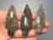 Lot of 3 Various Archaic Stem Points, Found in PA/NJ/NY Tristate Area, Ex: Harry Mucklin, Lemaster,