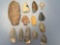 13 Various Artifacts Found in the Tennessee River Area, Athens Alabama, Ex: Kauffman Collection