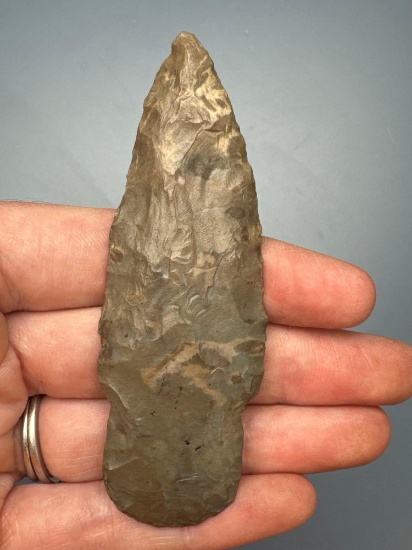 3 1/2" Flint Point, Found in Tennessee, Ex: Tex Mulnite, Mulka Collection