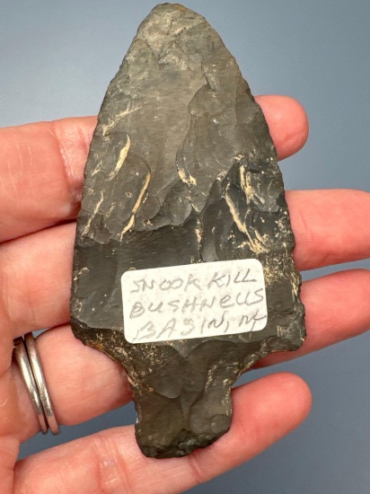 3 1/4" Snook Kill, Found at Bushnells Basin, New York, Ex: Dave Summers Collection