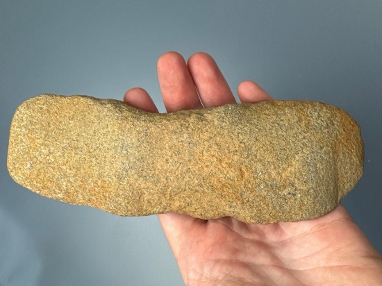 6 1/4" Bannerstone Preform, Found in Pennsylvania, Ex: Wilhide Collection
