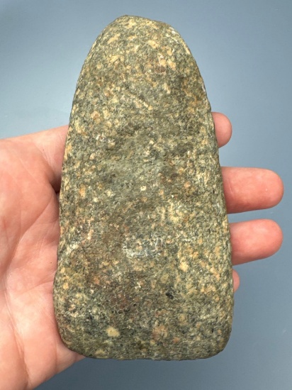 FINE 4 1/4" Porphyritic Celt, Found in PA, Well-Made and Nice Condition, Ex: Wilhide Collection