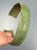 Impressive Bracelet, Labeled as Viking, w/Incredible Design, Measures 2 3/4