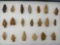 Lot of 20 Points, Found in Southern US, Longest is 1 5/8