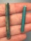 RARE 1500's Nueva Cadiz Beads (2), Longest is 2