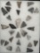 27 Triangle Points, Rhyolite, Found in Jim Thorpe Area in Pennsylvania, Longest is 2 3/4