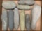 8 Pestles and a Mano Stone, Found in Burlington Co., New Jersey, Longest is 9 3/4