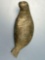 Carved Steatite Seal, Eskimo Piece, Measures 3 3/4
