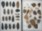 Lot of Pottery and Arrowheads, Found in Pennsylvania, Ex: Kauffman Collection