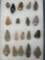 19 Points, Found Mainly in Bucks Co., PA, Several from New Jersey as well, Longest is 2 3/8