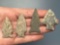 NICE Lot of Argillite and Rhyolite Points, Longest is 1 7/8