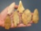 Lot of 6 Nice Points Found in Mississippi, Longest is 2 3/4