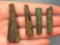 4 Brass Janglers, Found in Las Vegas, Nevada, Longest is 1 7/8