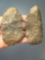 Pair of Onondaga Chert Blades, Found in Eastern, NY, Longest is 3 3/4