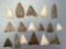 17 Quality Triangle Points, Longest is 1 1/4