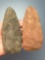 Pair of Larger Blades, Found in New York, Largest is 4