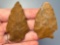 Pair of Jasper Points, Longest is 2 1/4