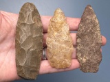 3 Points/Blades, Found in PA, Longest Measures 3 3/8