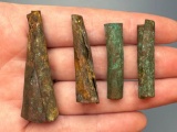 4 Brass Janglers, Found in Las Vegas, Nevada, Longest is 1 7/8